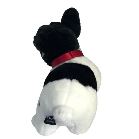 FAO Schwarz Plush French Bulldog Stuffed Playful Puppy Pose - Picture 11 of 12